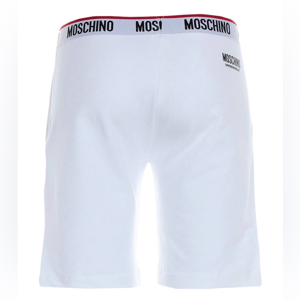MOSCHINO logo tape belt Bermuda luxury designer , authentic - Picture 3 of 4
